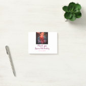 Dirty 30 Birthday voeg naam toe roze voeg foto dat Post-it® Notes (Kantoor)