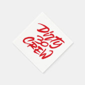 Dirty 30 Dertig bemanningsleden Servet (Hoek)