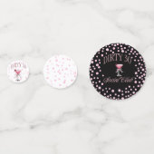 Dirty 30 Roze Coquette Verjaardagsfeestje Confetti (Achterkanten)