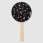 Dirty 30 Roze Coquette Verjaardagsfeestje Handwaaier (Achterkant)