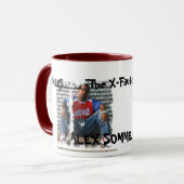 Dirty 3 Box Ringer Mok - Gepersonaliseerd (Voorkant links)