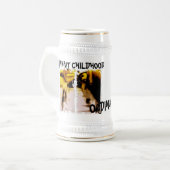 Dirty 3 Box Stein Bierpul (Voorkant links)