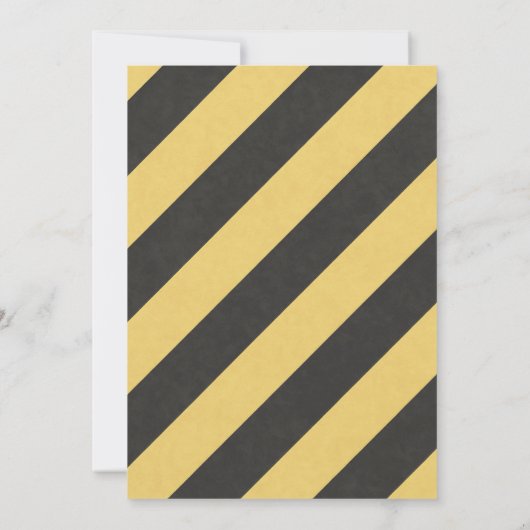 Dirty 3rd-y Bouw Verjaardag uitnodiging (Achterkant)