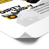 Dirty 3rd-Y Derde Verjaardag Poster (Hoek)