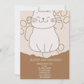 Dirty 3rd-Y derde verjaardag uitnodiging (Voorkant)