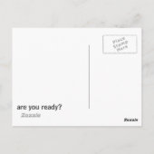 Dirty 3Tall Boxes Briefkaart (Achterkant)