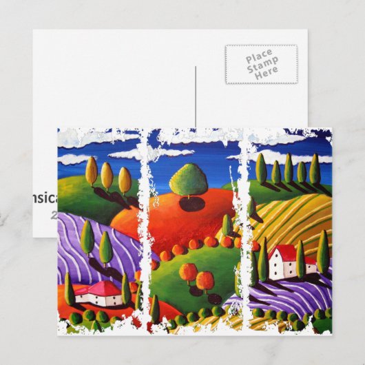 Dirty 3Tall Boxes Briefkaart (Voorkant / Achterkant)