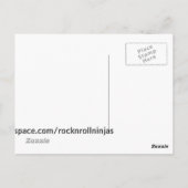 Dirty 3Tall Boxes Briefkaart (Achterkant)