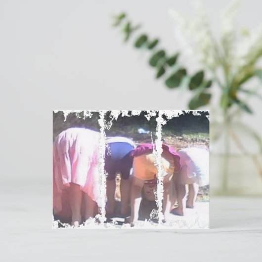 Dirty 3Tall Boxes Briefkaart (Staand voorkant)