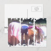 Dirty 3Tall Boxes Briefkaart (Voorkant / Achterkant)