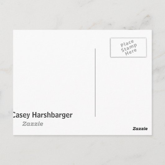 Dirty 3Tall Boxes Briefkaart (Achterkant)