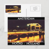 Dirty 3Tall Boxes Briefkaart Amsterdam (Voorkant / Achterkant)
