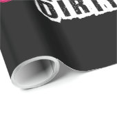 Dirty and Flirty 30 Birthday Party Hot Pink Cadeaupapier (Rol Hoek)