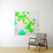 Dirty Art Graffiti. Abstracte decoratieve zonnige Wandkleed (In Situ (horizontaal))