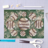 Dirty  Baseball Tissue Paper Uw KLEUR Tissuepapier (Craft)