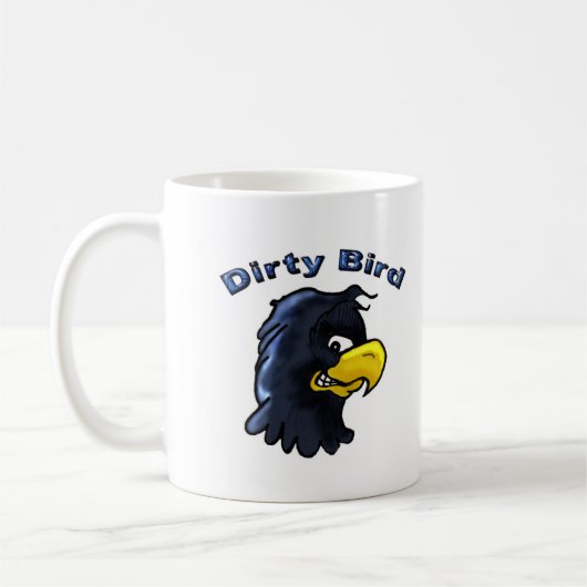 Dirty Bird Coffee Mok (Links)