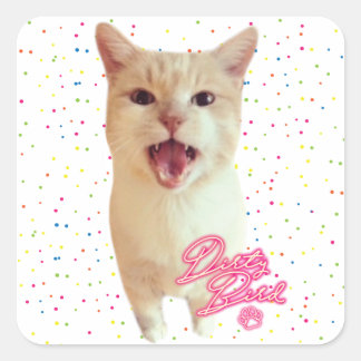 Dirty Bird gesigneerd Sticker