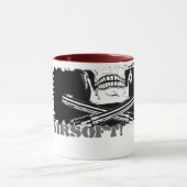 Dirty Border Ringer Mok (Midden)