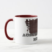 Dirty Border Ringer Mok (Links)