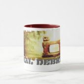 Dirty Border Ringer Mok (Midden)