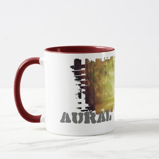 Dirty Border Ringer Mok (Links)