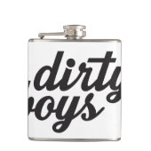 Dirty Boys Flask Heupfles (Voorkant)