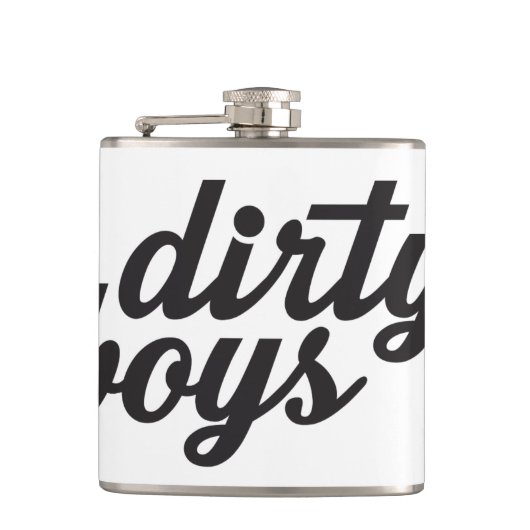 Dirty Boys Flask Heupfles (Voorkant)