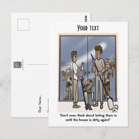 Dirty Briefkaart (Voorkant / Achterkant)