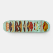 Dirty Burger met speciale saus Skateboard (Horizontaal)