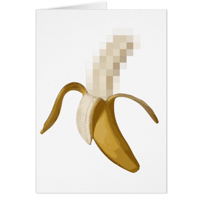 Dirty Censored Peeled Banana (Voorkant)