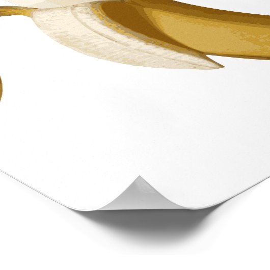 Dirty Censored Peeled Banana Poster (Hoek)