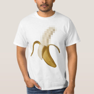 Dirty Censored Peeled Banana T-shirt
