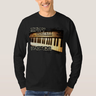 Dirty Chords Piano en Toetsenborden T-shirt