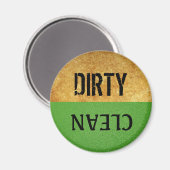 Dirty/Clean Dishwas Magnet (Voorkant / Achterkant)