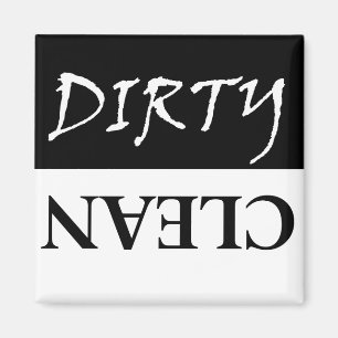 Dirty/Clean Dishwas Magnet