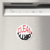DIRTY-CLEAN Dishwasmachine Magneet (Insitu (Vaatwasser))