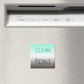 Dirty Clean Gepersonaliseerd wasmachine Magnet (Insitu (Vaatwasser))