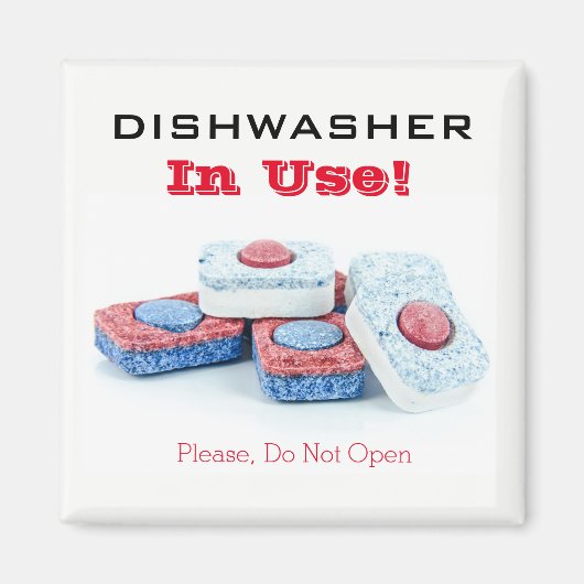 Dirty Clean Gepersonaliseerd wasmachine Magnet (Voorkant)