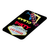 Dirty Clean Las Vegas Magneet (Linkerzijde)
