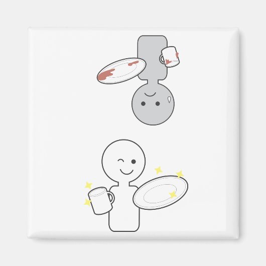 Dirty Clean Magnet (Voorkant)