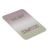 Dirty Clean | Vacant in gebruik, flexibel magneet (Rechterzijde)