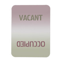 Dirty Clean | Vacant in gebruik, flexibel magneet