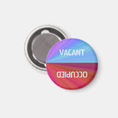 Dirty Clean | Vacant Occupied Magnet (Voorkant / Achterkant)