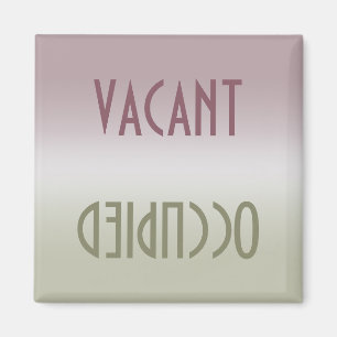 Dirty Clean   Vacant Occupied Magnet