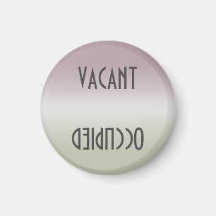 Dirty Clean   Vacant Occupied Magnet