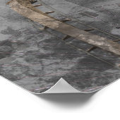 Dirty Collage Roller Onderzetter Poster (Hoek)