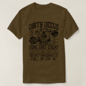 Dirty Deeds, 1976 T-shirt (Design voorkant)