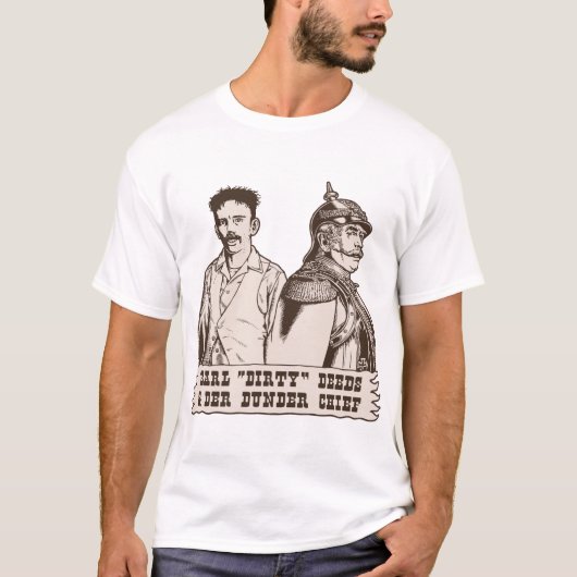 Dirty Deeds & Der Dunder Chief T-shirt (Voorkant)