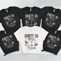 Dirty Dertig 30e Verjaardagsfeestje Custom Matchin