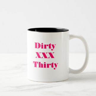 Dirty Derty Coffee-Mok Tweekleurige Koffiemok